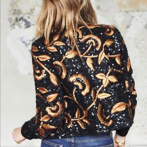 Sezane sequin Ena jacket